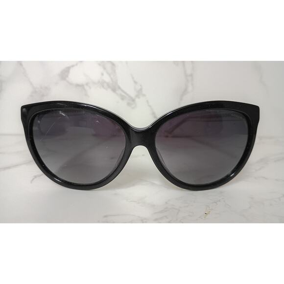 Coach Accessories - COACH Black Glitter & Crystal Cat Eye Sunglasses with Case